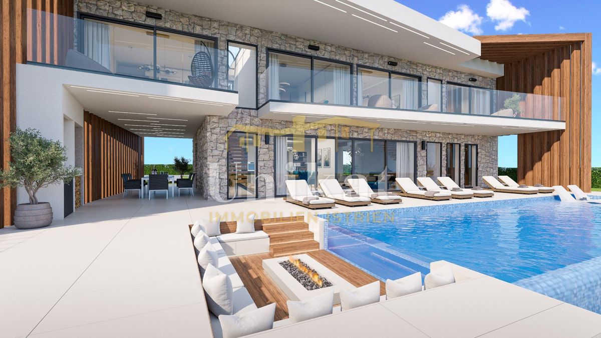 Čudovito gradbeno zemljišče z dovoljenjem za luksuzno vilo